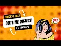 How To Outline An Object In Inkscape