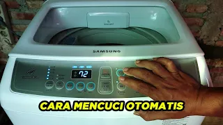 cara menggunakan mesin cuci 1 tabung samsung wa80h4000