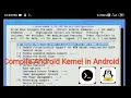 How to Compile Android Kernel arm64 in Android arm64 Device