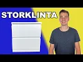 Easy To Follow STORKLINTA Nightstand IKEA Tutorial