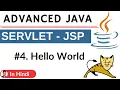 Hello World Creating A New Project Advanced Java Servlet Jsp