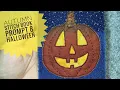 How To Slow Stitch A Jack O Lantern - Free Pattern Tutorial
