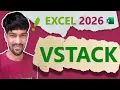 VSTACK in Excel Combine Multiple Tables with One Formula