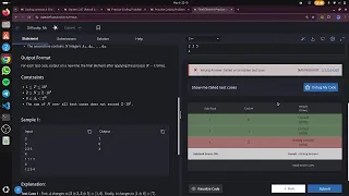 LIVE Solving codechef Contest Competitive Programming
