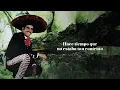 Vicente Fernández - Borracho Te Recuerdo (Letra / Lyrics)