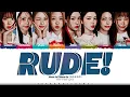 Lagu Hearts2Hearts 'RUDE!' Lyrics (하츠투하츠 RUDE! 가사) [Color Coded Han_Rom_Eng] | ShadowByYoongi