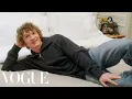 Lagu Heated Rivalry’s Connor Storrie Gets Ready For His First Fashion Show | Last Looks | Vogue
