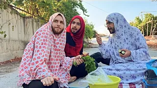لما يروحوا الضيوف   هي مو محسوبة ها       دندنها