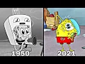 Lagu Evolution of SpongeBob SquarePants in TV \u0026 Movie \u0026 cartoon 1950-2021