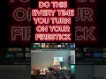 Do this on your FIRESTICK Before you use it