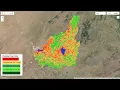 Crop Yield Prediction Map Using Linear Regression Model Using Satellite Data on Google Earth Engine