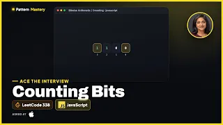 Counting Bits - LeetCode 338 Bitwise Arithmetic Counting JavaScript