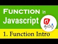 Function in Javascript - 1 Function Introduction