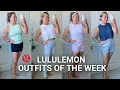 Lululemon Outfits of the Week F45 athleisure more