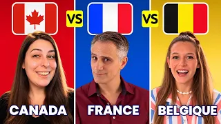 UNE langue, TROIS façons de parler français ! (France vs Québec vs Belgique)