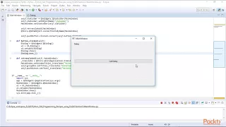 Python GUI Programming Recipes using PyQt5 Calling Dialogs from the Main Window packtpub com