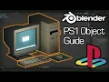 How to Make PS1 Style Objects - Blender Tutorial