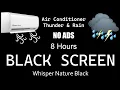 Fall Asleep Fast with CALMING AC Noise Rainstorm White Noise for Sleep