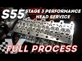 VAC S FULL PROCESS S55 Stage 3 Performance Head Service - Beginning to End with VAC Motorsports