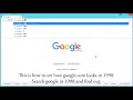 Google in 1998 easter eggs