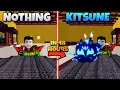 Trading From NOTHING TO KITSUNE FRUIT In 48 Hours Blox Fruit