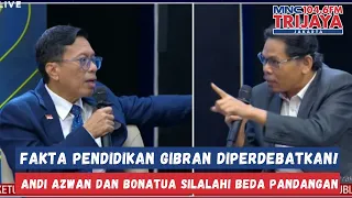 SALING BANTAH! Andi Azwan dan Bonatua Silalahi Ributkan Pendidikan Gibran di Singapura | Trijaya