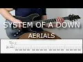 SYSTEM OF A DOWN - AERIALS | Guitar Cover Tutorial (FREE TAB)