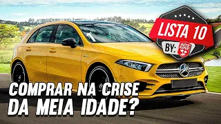 10 CARROS DE QUEM TEM A FAMOSA CRISE DA MEIA IDADE