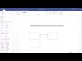 Add or Remove connection points in Visio 2016