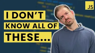 33 Concepts JavaScript Developers SHOULD Know I don t know all of them