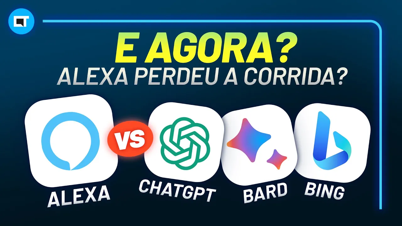 Alexa PERDEU a corrida contra o ChatGPT, BARD e outras AI? O Google Assistente também?