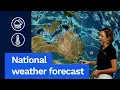 National Weather Forecast Gusty change for the NSW coast heat building in the west