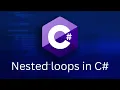 Day-35 Nested loops in C in hindi C tutorials for beginners in hindi c interview questions