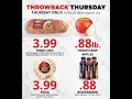 Hy-Vee Throwback Thursday Daily Deals Pork Loin Honeycrisp Apples Pizza Body Armor 10-06-2022