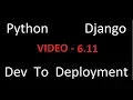 Python Django Dev To Deployment Project Based Course - Files