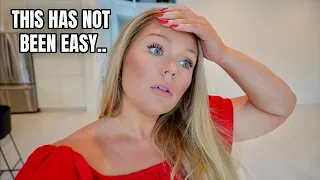 This was a lot harder that we expected... 😢 we're leaving, house tour & moving vlog | Kelly Strack