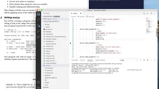 Tiny Python Projects Ch 19 Pt 2 Starting the program