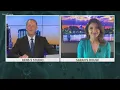 KENS 5 s Sarah Forgany practices social distancing anchors from home