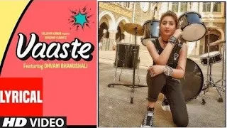 Download Vaaste - Davani Bhanushali /  Tanoishk  Bagch MP3