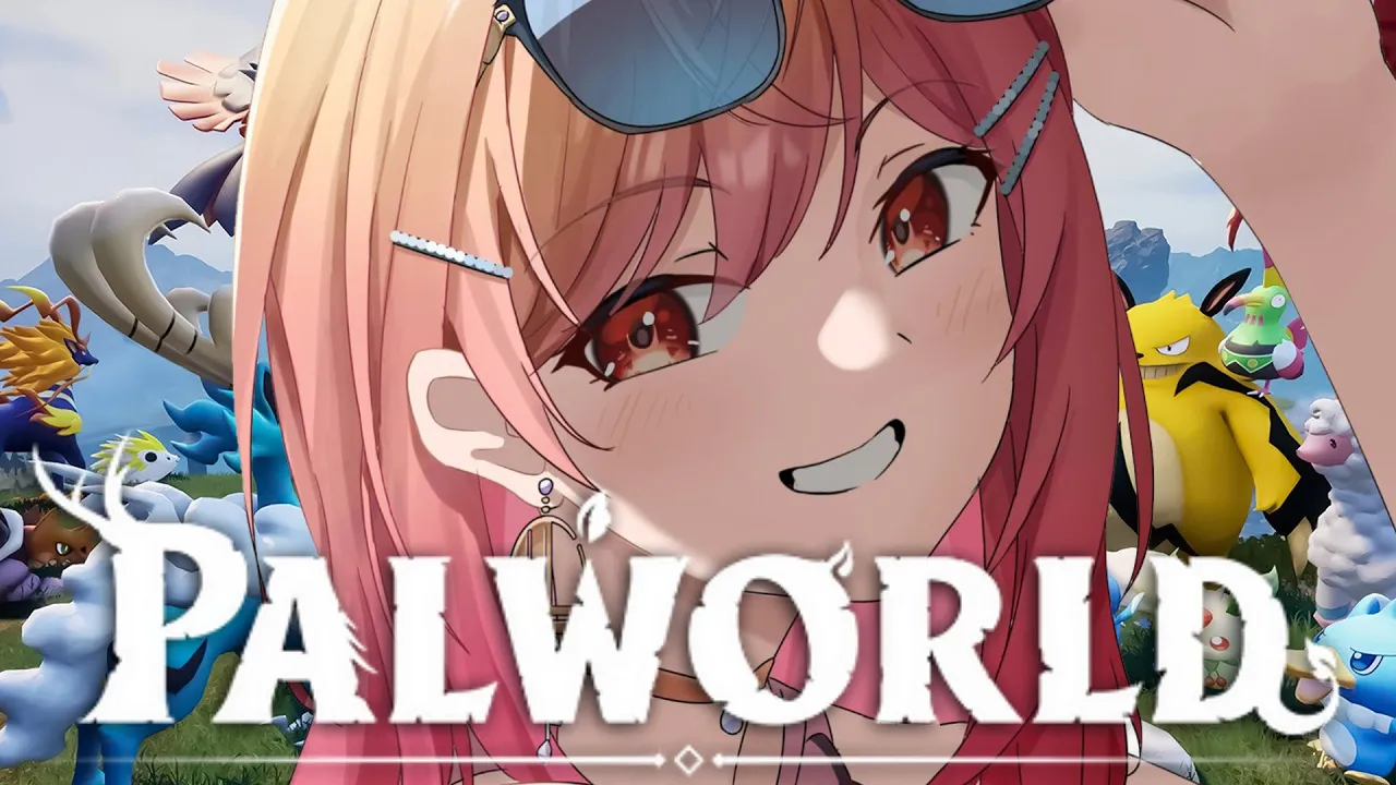 【ホロ鯖 Palworld】全パル捕獲の旅に出る！！いくぞー！！！！！！！！【一条莉々華  / ホロライブ】