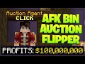NEW AUCTION FLIPPER 250m DAILY AFK Hypixel Skyblock