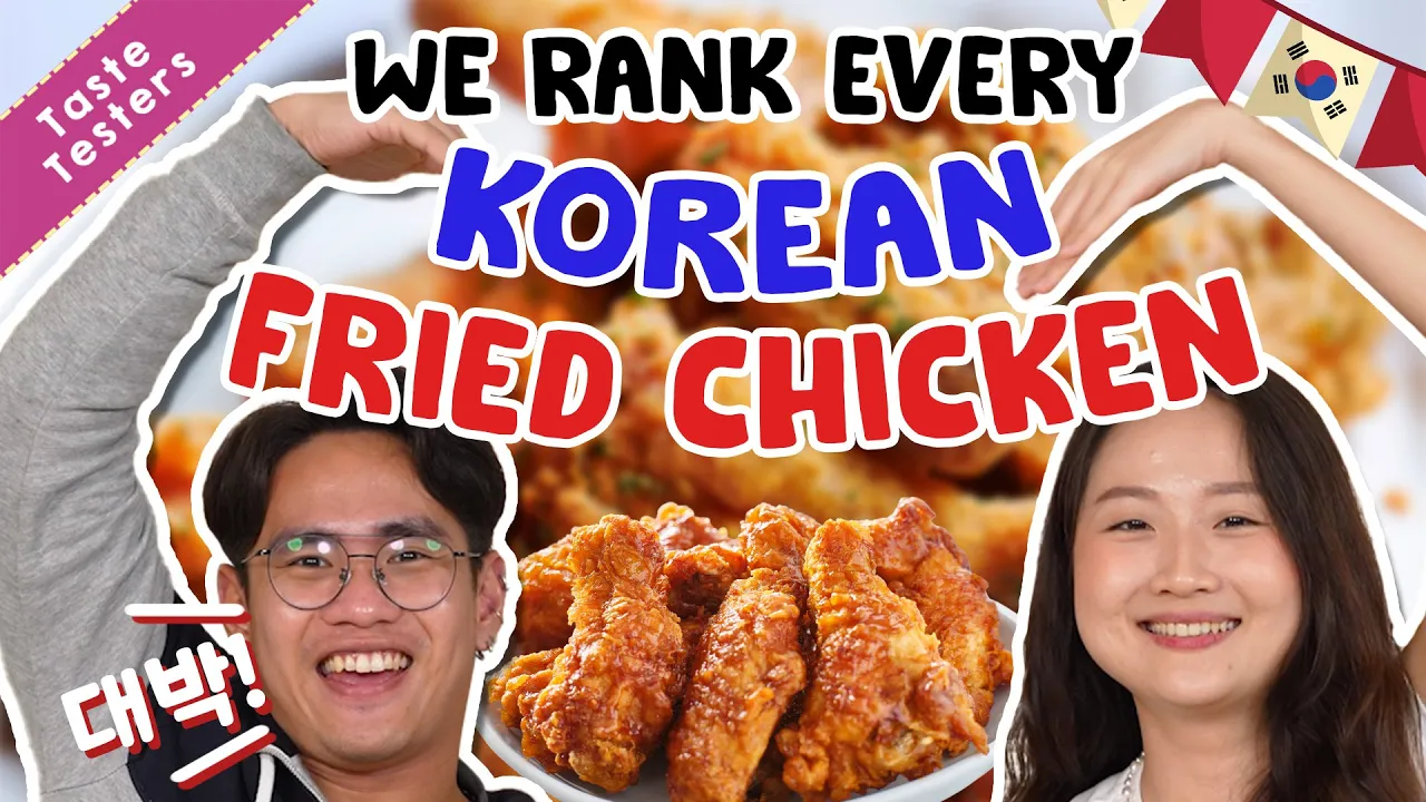 We Ranked The Best Korean Fried Chicken In Singapore!   Eatbook Tries Everything   EP 25