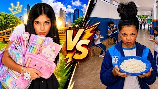 A VOLTA AS AULA RICO VS POBRE 