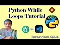 15 Python While Loops and TR Interview Q A Python easyPython Shortcuts Genie MITHRAMMA IT