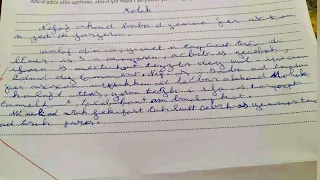 تعبير كتابي باللغة الامازيغية وصف شخص 