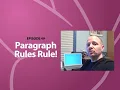 The InDesigner Classic - Episode 49 Paragraph Rules Rule