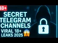 Telegram Secret Channel Telegram Viral Channels 2025