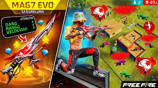 CONSIGO LA NUEVA ESCOPETA EVOLUTIVA EN FREE FIRE Y ME SORPRENDI😨🔥! 