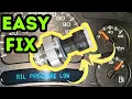 Low Engine Oil Pressure Oil Pressure Sensor Symptoms and How To Repair