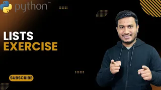 Lists Exercise The Complete Python Course Python Tutorial